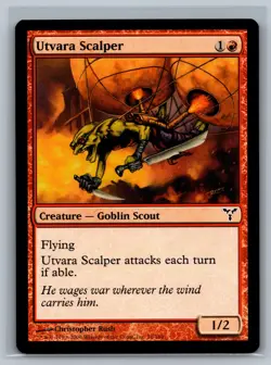 Magic MTG Dissension 4x Utvara Scalper #76/180 TCG CCG Playset - Image 1