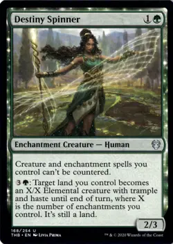 Destiny Spinner NM/M* Theros Beyond Death ENGLISH 168/254 mtg -UnltdCards - Image 1