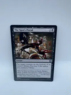 1x The Spot's Portal - Foil NM Eng MTG - Marvel's Spider-Man - Image 1