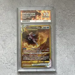 Pokemon Origin Forme Palkia Vstar GG67/GG70 Crown Zenith ACE 10 - Image 1