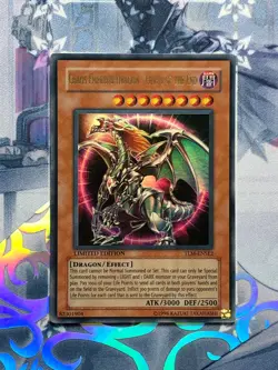 TLM-ENSE2 Chaos Emperor Dragon - Envoy Of The End Ultra Rare LTDEd LP YuGiOh TCG - Image 1