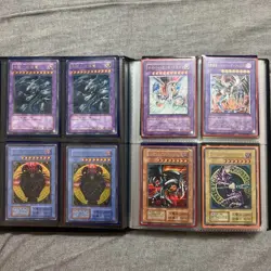 YuGiOh Holo Rare Lot 112 Card Japanese Vintage Blue Red Eyes Dark Magician LP-HP - Image 2