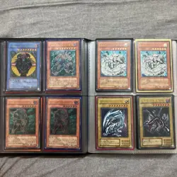 YuGiOh Holo Rare Lot 112 Card Japanese Vintage Blue Red Eyes Dark Magician LP-HP - Image 3