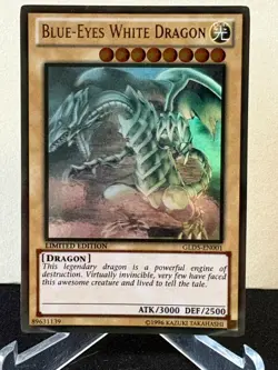 Blue Eyes White Dragon GLD5-EN001 - Limited Edition - Yugioh - Image 2