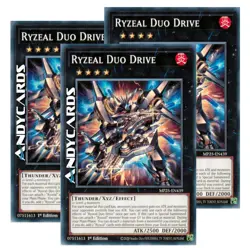 RYZEAL DUO DRIVE 3x • (Doppia Guida Ryzeal) • Comune • MP25 EN439 • 1Ed • Yugioh - Image 1
