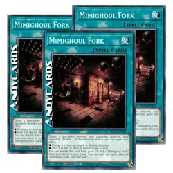MIMIGHOUL FORK 3x (Mimighoul Biforcazione) • Comune • MP25 EN435 • 1Ed • Yugioh! - Image 1