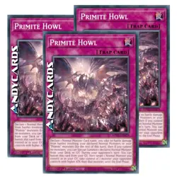 PRIMITE HOWL 3x (Ululato Primite) • Comune • MP25 EN429 • 1Ed • Yugioh ANDYCARDS - Image 1
