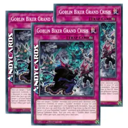GOBLIN BIKER GRAND CRISIS 3x • Comune • MP25 EN428 • 1Ed • Yugioh! • ANDYCARDS - Image 1