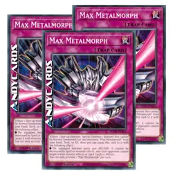 MAX METALMORPH 3x • (Metalmorph Massimo) • Comune • MP25 EN424 • 1Ed • Yugioh! - Image 1