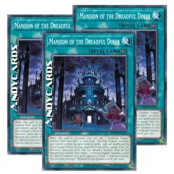 MANSION OF THE DREADFUL DOLLS 3x • Comune • MP25 EN390 • 1Ed • Yugioh! ANDYCARDS - Image 1