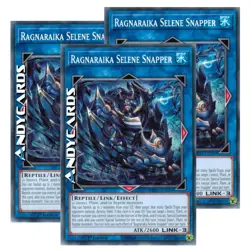RAGNARAIKA SELENE SNAPPER 3x (Azzannatrice) • Comune • MP25 EN389 • 1Ed • Yugioh - Image 1