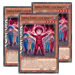 GIMMICK PUPPET LITTLE SOLDIERS 3x • Comune • MP25 EN379 • 1Ed • Yugioh ANDYCARDS - Image 1