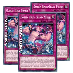 GOBLIN BIKER GRAND PILEUP 3x • Comune • MP25 EN361 • 1Ed • Yugioh! • ANDYCARDS - Image 1