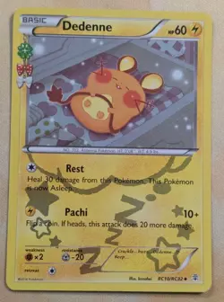 Dedenne RC10/RC32 Generations: Radiant Collection Holo Pokemon Card Game TCG ⚡ - Image 1