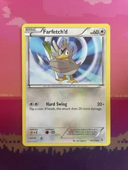 Pokemon Card Farfetch'd Boundaries Crossed Uncommon 107/149 Near Mint - Image 1
