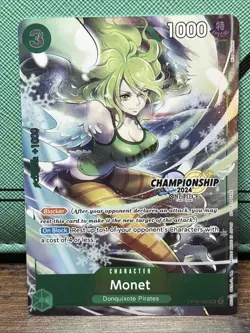 Monet (CS 2024 Event Pack Finalist) [One Piece Promotion Cards] Foil Near Mint - Image 1
