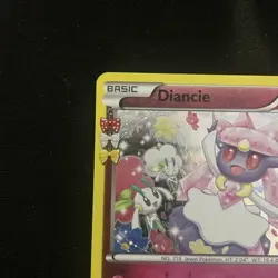 Pokemon Card Diancie Generations Radiant Collection Reverse RC22/RC32 HOLO LP XY - Image 2