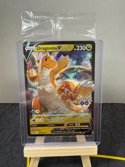 NM Pokemon Dragonite V SWSH235 + Dragonite VSTAR SWSH236 Black Star Promo Cards - Image 1