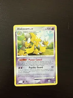 Alakazam Mysterious Treasures Holo Rare Pokemon Card 2/123 - Image 1