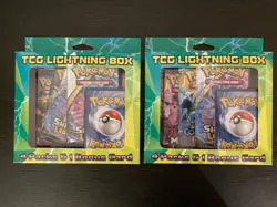 Pokemon TCG Lightning Set 4 Packs + 1 Bonus Card! Brand New/Sealed! Lot Of 2 - Image 1