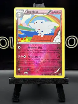TOGEKISS 45/108 Roaring Skies Pokemon card - Rare Reverse holo LP - Image 2