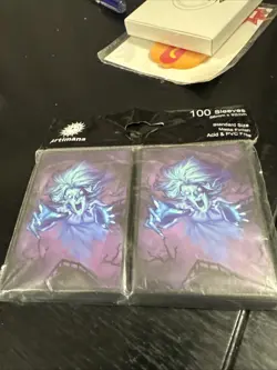 MTG Card Sleeves 100CT (Duskmourn Ghost) Matte Art Card Sleeves Matte Black - Image 1