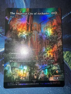 The Imperial City of Archades - Wall of Omens (Showcase) Final Fantasy: Through - Image 1