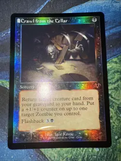 Crawl from the Cellar (Retro Frame) Innistrad Remastered Foil - Image 1