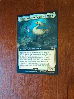 Choco, Seeker Of Paradise x1 MTG Final Fantasy NM Foil Extended Art - Image 2
