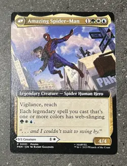 Peter Parker Amazing Spiderman MTG Disney Exclusive Event Promo Non-Foil - Image 1