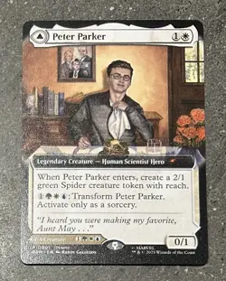 Peter Parker Amazing Spiderman MTG Disney Exclusive Event Promo Non-Foil - Image 2