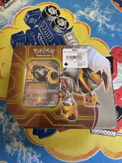 Pokemon Paradox Destinies Iron Boulder ex Tin Set - Image 1