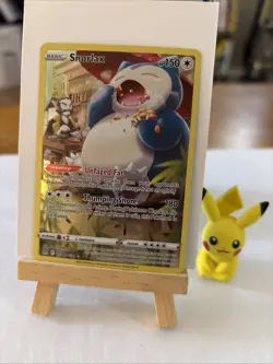Snorlax TG10/TG30 SWSH11 Lost Origin Trainer Gallery Holo Pokemon NM - Image 1