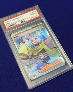 PSA 10 Iono #124 Premium Tournament Promo SVP 2024 Pokemon GEM MINT - Image 2
