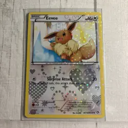 Pokemon TCG Eevee RC14/RC25 Legendary Treasures: Radiant Collection Holo - Image 1