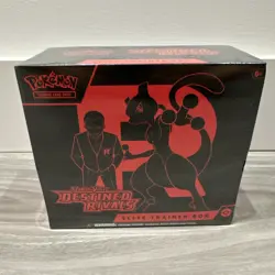 Pokemon Destined Rivals Elite Trainer Box ETB - Factory Sealed *small damage* - Image 1