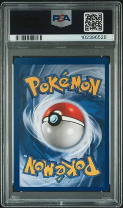 1999 POKEMON FOSSIL 1ST ED #10 LAPRAS-HOLO PSA 8 - Image 2