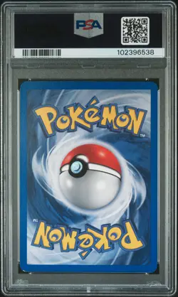 2001 POKEMON NEO DISCOVERY 1ST ED #9 POLIWRATH-HOLO PSA 8 - Image 2