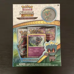 Pokemon Shining Legends Pin Collection - Marshadow SEALED - Fast Shipping! - Image 1