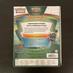 Pokemon Shining Legends Pin Collection - Marshadow SEALED - Fast Shipping! - Image 2