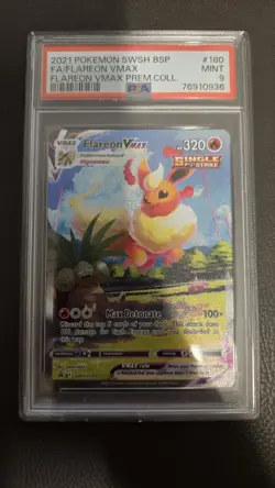 2021 POKEMON BLACK STAR PROMO FLAREON VAPOREON JOLTEON VMAX V PSA9 SET - Image 4