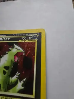 Tyranitar 12/75 Holo Rare Pokemon 2001 Neo Discovery DMG - Image 3