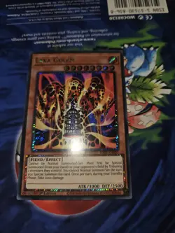 RA01-EN001 Lava Golem Platinum Secret Rare 1st Edition YuGiOh - Image 1