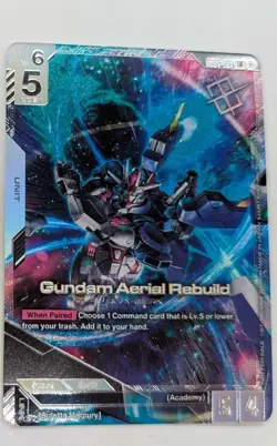 Gundam Card Game GCG Newtype Challenge Aerial Winner Promo GD01-067 NM - Image 1