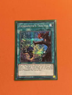 Fiendsmith’s Tract - Prismatic Secret Rare Card 1st Edition Yu-Gi-Oh MP25-EN093 - Image 1