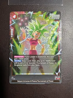 Kefla SR FB02-013 Dragon Ball Super Fusion World Card Game Blazing Aura English - Image 1