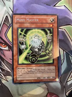 TDGS-EN016 Mind Master Rare Unlimited Edition NM Yugioh Card - Image 1