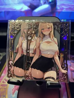 Goddess Story Metal Card Serialized Anime Waifu Marin Kitagawa - Image 2