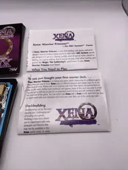 Xena Warrior Princess Trading Card Game - Tools Of The Trade Deck Open Box - Image 5