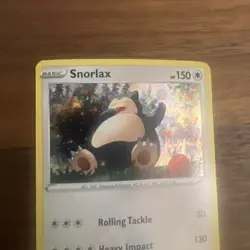 Snorlax 140/202 - Sword & Shield Promo - Cosmos Holo Pokemon Card Near Mint (NM) - Image 2